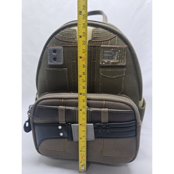 New Loungefly Star  Wars - Cassian Andor Cosplay Mini Backpack Bag. NWT - Picture 2 of 11